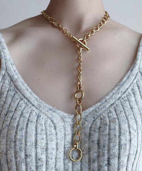 in mood（インムード）の「＜in mood（インムード）＞ COOL ネックレス†（ネックレス・レディース・シルバー/ゴールド・FREE）」の8枚目の写真