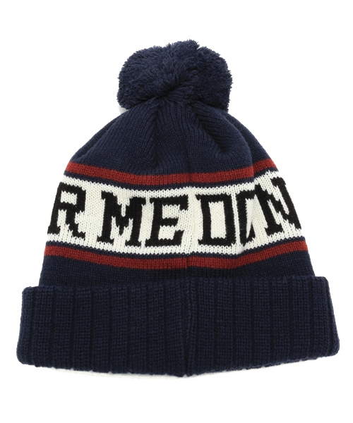 JOEY HYSTERIC（ジョーイヒステリック）の「DO NOT BOTHER ボンキャップ（ニットキャップ/ビーニー・キッズ・グリーン/ネイビー/レッド・FREE）」の4枚目の写真