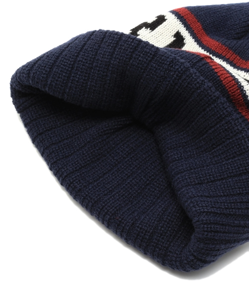 JOEY HYSTERIC（ジョーイヒステリック）の「DO NOT BOTHER ボンキャップ（ニットキャップ/ビーニー・キッズ・グリーン/ネイビー/レッド・FREE）」の5枚目の写真