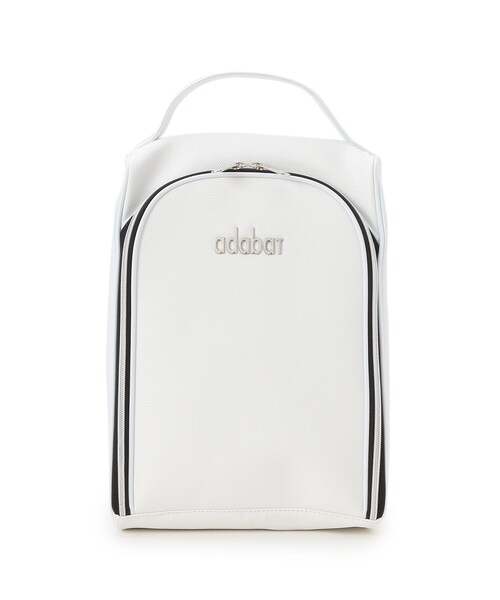 adabat（アダバット）の「シューズケース（ハンドバッグ・メンズ・ホワイト/ブラック・00）」の3枚目の写真