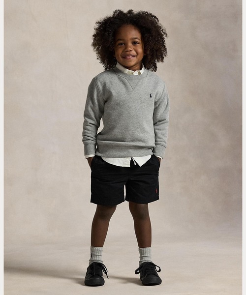 POLO RALPH LAUREN CHILDRENSWEAR(ポロ ラルフ ローレン チルドレンズウェア)の「コットンツイル ショートパンツ(その他パンツ・キッズ・ブラック系1・3/4/6/7)」の1枚目の写真