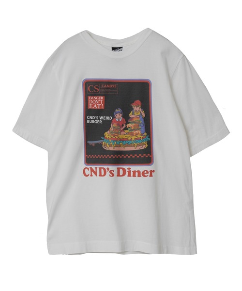 Candy Stripper（キャンディストリッパー）の「NAUGHTY CHILDREN Tシャツ（Tシャツ/カットソー・レディース・ピンク/オフホワイト/ブルー/ブラック/ブラウン・4/2/3）」の2枚目の写真