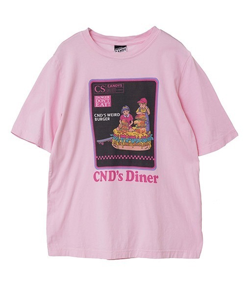 Candy Stripper（キャンディストリッパー）の「NAUGHTY CHILDREN Tシャツ（Tシャツ/カットソー・レディース・ピンク/オフホワイト/ブルー/ブラック/ブラウン・4/2/3）」の5枚目の写真