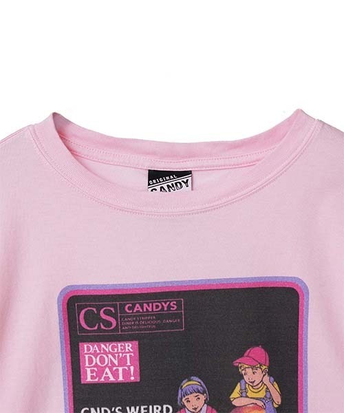 Candy Stripper（キャンディストリッパー）の「NAUGHTY CHILDREN Tシャツ（Tシャツ/カットソー・レディース・ピンク/オフホワイト/ブルー/ブラック/ブラウン・4/2/3）」の10枚目の写真
