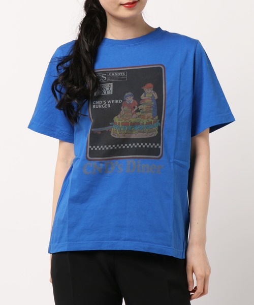 Candy Stripper（キャンディストリッパー）の「NAUGHTY CHILDREN Tシャツ（Tシャツ/カットソー・レディース・ピンク/オフホワイト/ブルー/ブラック/ブラウン・4/2/3）」の16枚目の写真