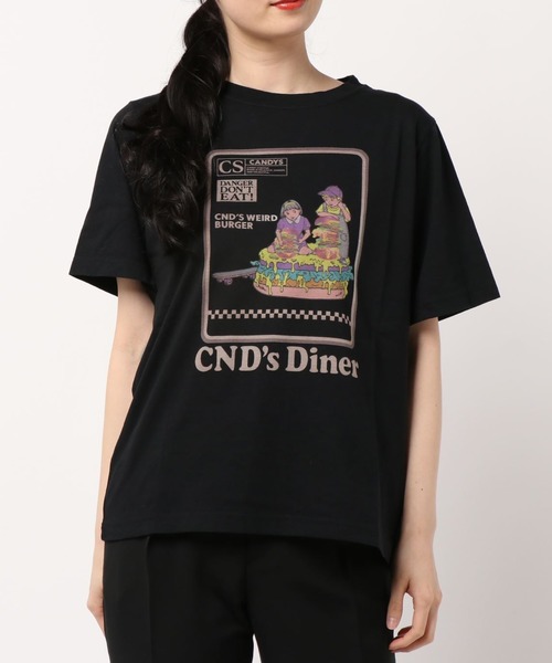 Candy Stripper（キャンディストリッパー）の「NAUGHTY CHILDREN Tシャツ（Tシャツ/カットソー・レディース・ピンク/オフホワイト/ブルー/ブラック/ブラウン・4/2/3）」の15枚目の写真