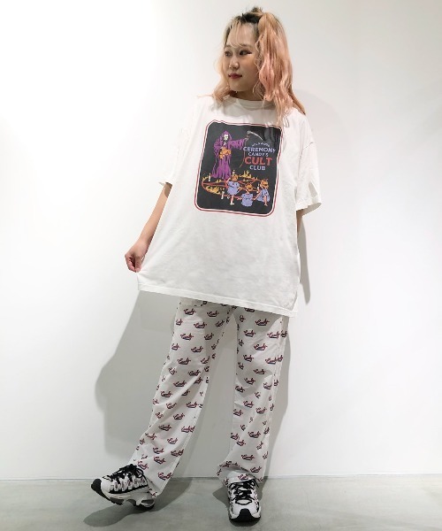 Candy Stripper（キャンディストリッパー）の「NAUGHTY CHILDREN Tシャツ（Tシャツ/カットソー・レディース・ピンク/オフホワイト/ブルー/ブラック/ブラウン・4/2/3）」の18枚目の写真