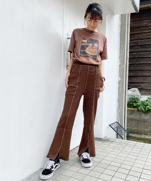 Candy Stripper（キャンディストリッパー）の「NAUGHTY CHILDREN Tシャツ（Tシャツ/カットソー・レディース・ピンク/オフホワイト/ブルー/ブラック/ブラウン・4/2/3）」の20枚目の写真