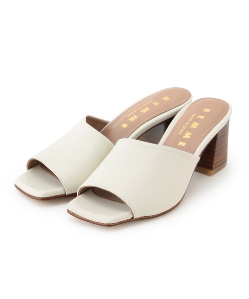 REMME(レメ)の「【REMME】ミュールサンダル(サンダル・レディース・ネイビー/ゴールド/ホワイト・24.0cm/24.5cm/23.5cm/23.0cm)」の10枚目の写真