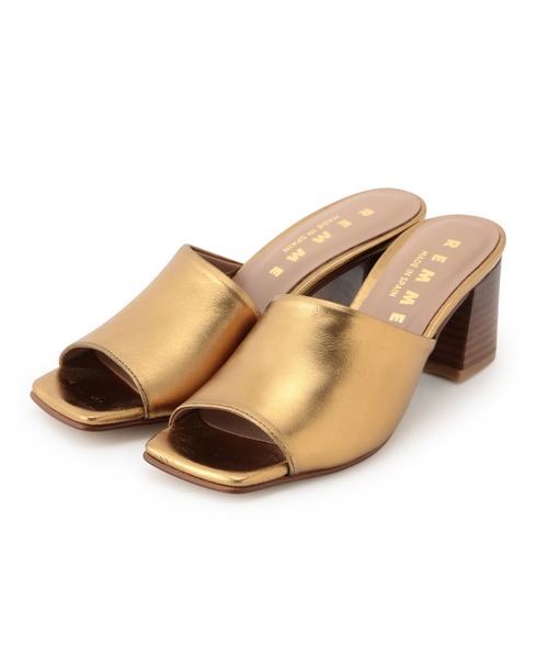 REMME(レメ)の「【REMME】ミュールサンダル(サンダル・レディース・ネイビー/ゴールド/ホワイト・24.0cm/24.5cm/23.5cm/23.0cm)」の11枚目の写真