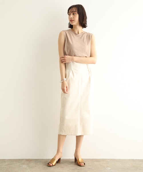 REMME(レメ)の「【REMME】ミュールサンダル(サンダル・レディース・ネイビー/ゴールド/ホワイト・24.0cm/24.5cm/23.5cm/23.0cm)」の5枚目の写真