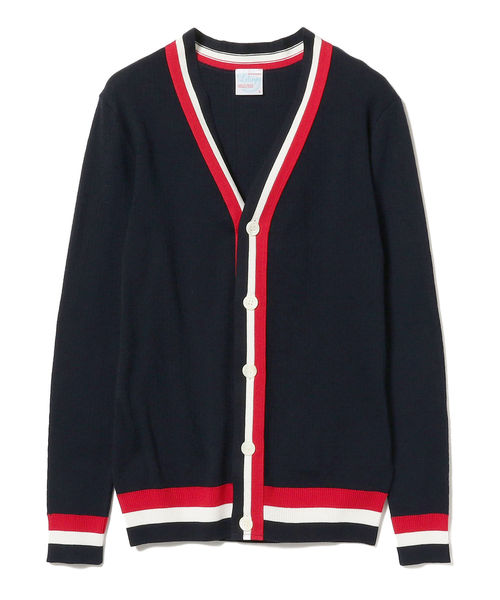 【Letroyes】HENRI TILDEN トリコロールカーディガン Letroyes】HENRI TILDEN トリコロールカーディガン