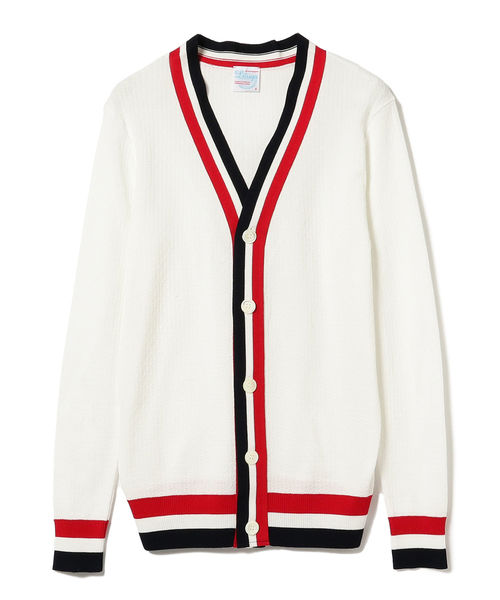 【Letroyes】HENRI TILDEN トリコロールカーディガン Letroyes】HENRI TILDEN トリコロールカーディガン