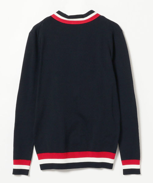 Letroyes】HENRI TILDEN トリコロールカーディガン