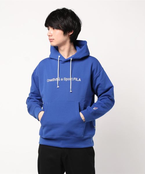 FILA（フィラ）の「FILA ヘリテージ プルパーカー（パーカー・メンズ・ホワイト/イエロー/ブルー/グリーン・M/L/XL）」の17枚目の写真