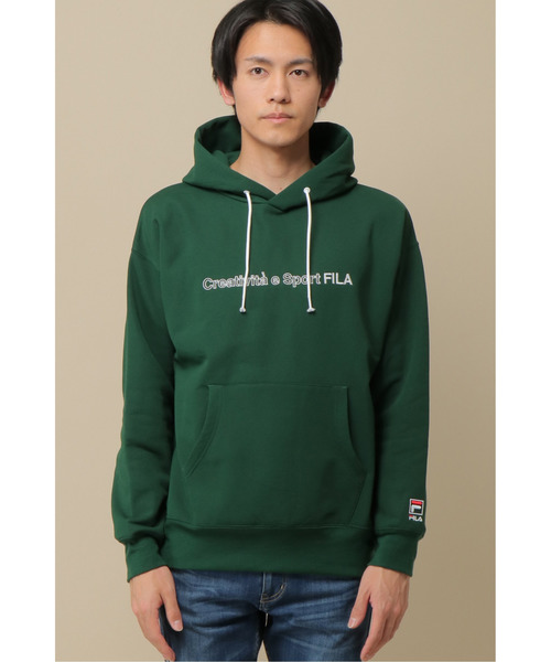 FILA（フィラ）の「FILA ヘリテージ プルパーカー（パーカー・メンズ・ホワイト/イエロー/ブルー/グリーン・M/L/XL）」の15枚目の写真