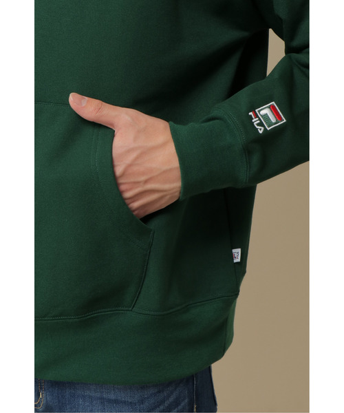 FILA（フィラ）の「FILA ヘリテージ プルパーカー（パーカー・メンズ・ホワイト/イエロー/ブルー/グリーン・M/L/XL）」の13枚目の写真