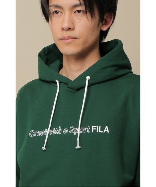 FILA（フィラ）の「FILA ヘリテージ プルパーカー（パーカー・メンズ・ホワイト/イエロー/ブルー/グリーン・M/L/XL）」の12枚目の写真