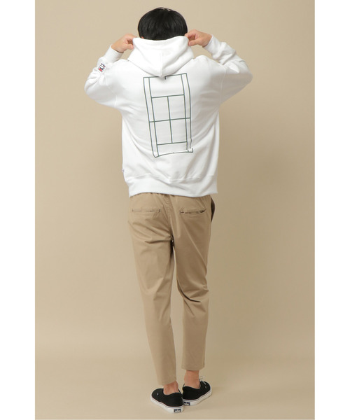 FILA（フィラ）の「FILA ヘリテージ プルパーカー（パーカー・メンズ・ホワイト/イエロー/ブルー/グリーン・M/L/XL）」の7枚目の写真