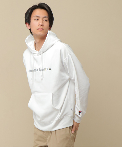 FILA（フィラ）の「FILA ヘリテージ プルパーカー（パーカー・メンズ・ホワイト/イエロー/ブルー/グリーン・M/L/XL）」の20枚目の写真
