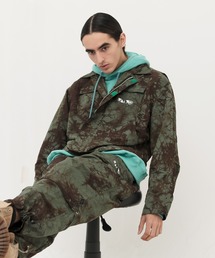 MYne マイン / dyed nylon jacket タイダイ染めビッグシルエットナイロンジャケット / G04JK111