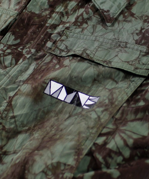 MYne マイン / dyed nylon jacket タイダイ染めビッグシルエット