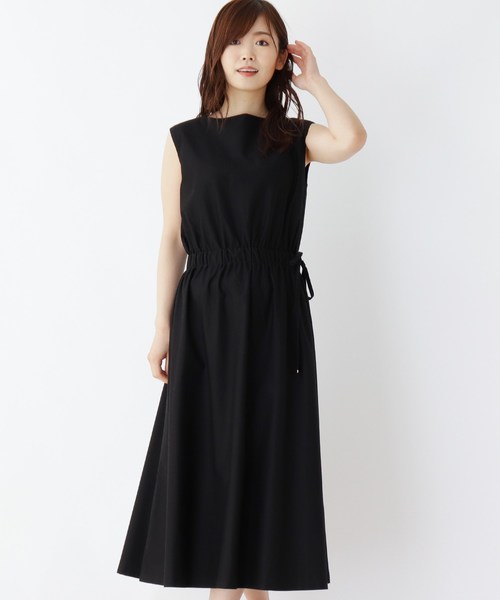 セール ハイゲージシルケットヘリンボーン フィットアンドフレアワンピース Web限定サイズ ワンピース Opaque Clip オペークドットクリップ のファッション通販 Zozotown