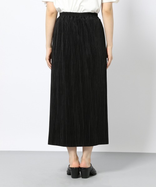 PAGEBOY(ページボーイ)の「マイクロプリーツカットスカート(スカート・レディース・ブラック/カーキ/グレイッシュベージュ・FREE)」の9枚目の写真