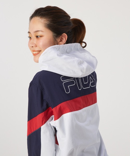 FILA（フィラ）の「【FILA/フィラ】レディースナイロンジャケット
