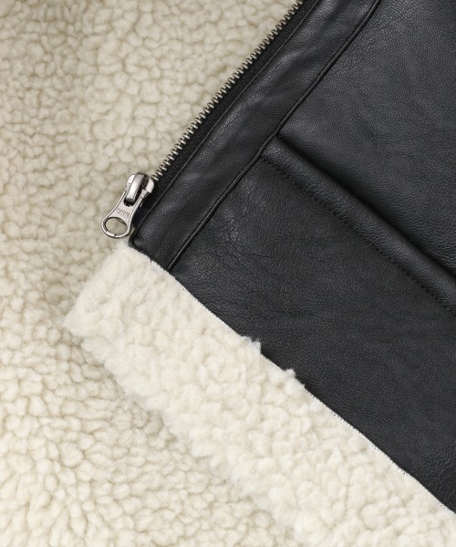 LOWRYS FARM（ローリーズファーム）の「Ｂ３ジャケット　895969（ブルゾン・レディース・チャコールグレー/ブラック/ダークブラウン/ベージュ・FREE）」の20枚目の写真