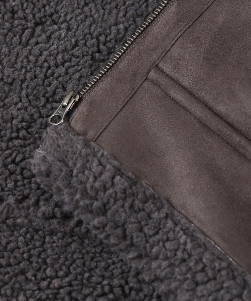 LOWRYS FARM（ローリーズファーム）の「Ｂ３ジャケット　895969（ブルゾン・レディース・チャコールグレー/ブラック/ダークブラウン/ベージュ・FREE）」の16枚目の写真