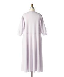 Drawer（ドゥロワー）の「Drawer 18Gギャザースリーブニットワンピース