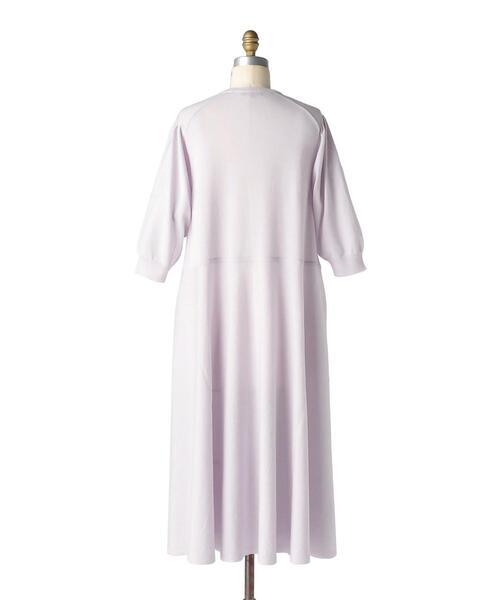 Drawer（ドゥロワー）の「Drawer 18Gギャザースリーブニットワンピース