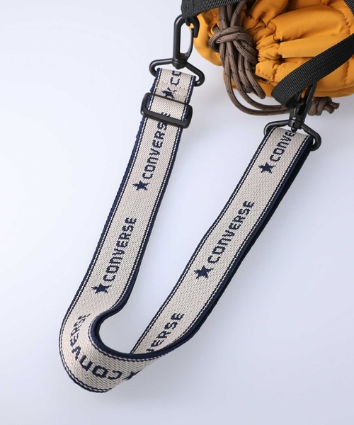 CONVERSE（コンバース）の「【CONVERSE】キルティングショルダー（ショルダーバッグ・レディース・ブラック/イエロー/カーキブラウン・ONE SIZE）」の9枚目の写真