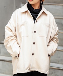 BARAK | 【ZOZOTOWN限定】スウェードタッチCPOシャツジャケット(その他アウター)