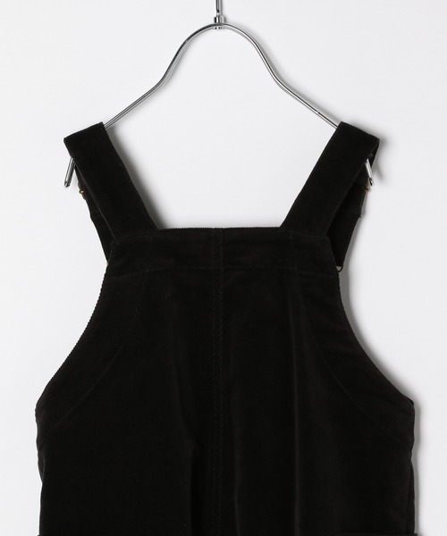 GLOBAL WORK（グローバルワーク）の「【キッズ】コーデュロイオーバーオール/885359（サロペット/オーバーオール・キッズ・ブラック・110cm/100cm/120cm/130cm/140cm）」の7枚目の写真