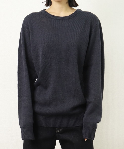 【 Healthknit / ヘルスニット 】アクリル クルーネック ニット セーター 8323 SIP･･（ニット/セーター）｜Healthknit（ヘルスニット） dadidaworld.com