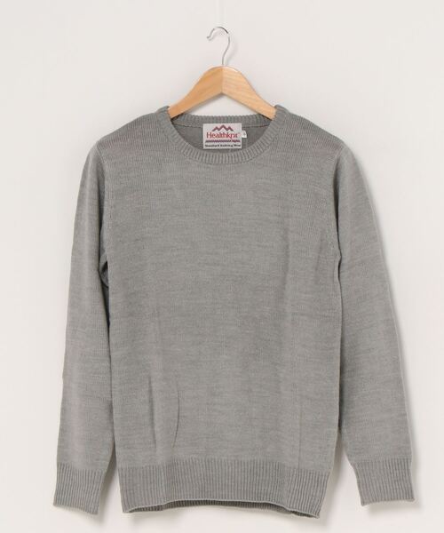 【 Healthknit / ヘルスニット 】アクリル クルーネック ニット セーター 8323 SIP･･（ニット/セーター）｜Healthknit（ヘルスニット） dadidaworld.com