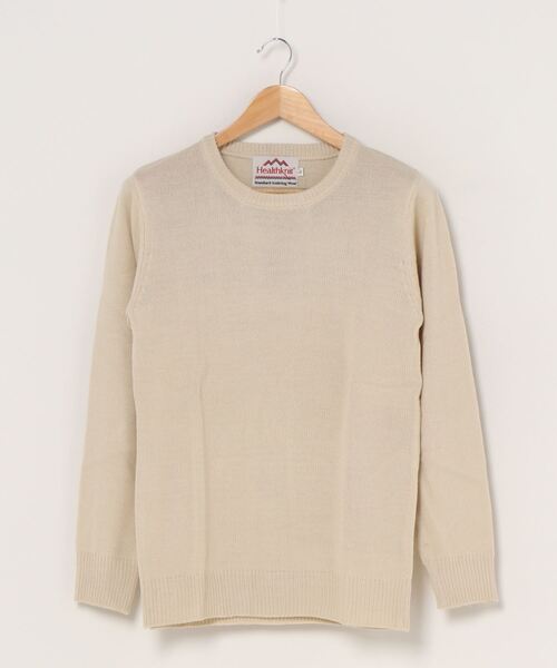 【 Healthknit / ヘルスニット 】アクリル クルーネック ニット セーター 8323 SIP･･（ニット/セーター）｜Healthknit（ヘルスニット） dadidaworld.com