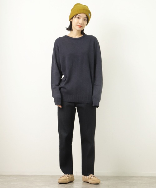 【 Healthknit / ヘルスニット 】アクリル クルーネック ニット セーター 8323 SIP･･（ニット/セーター）｜Healthknit（ヘルスニット） dadidaworld.com