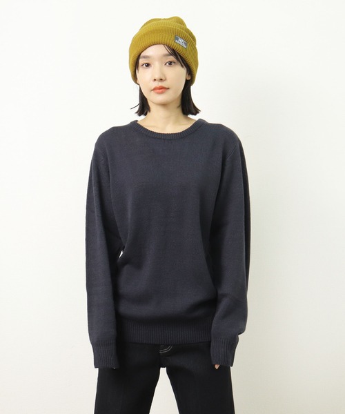 【 Healthknit / ヘルスニット 】アクリル クルーネック ニット セーター 8323 SIP･･（ニット/セーター）｜Healthknit（ヘルスニット） dadidaworld.com