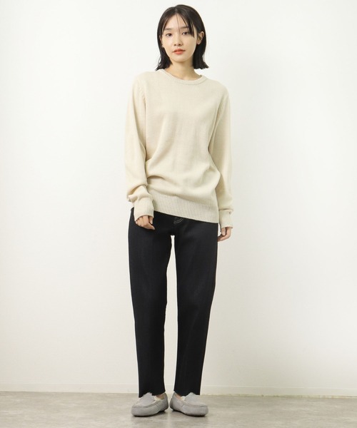 【 Healthknit / ヘルスニット 】アクリル クルーネック ニット セーター 8323 SIP･･（ニット/セーター）｜Healthknit（ヘルスニット） dadidaworld.com