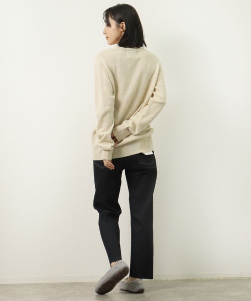 【 Healthknit / ヘルスニット 】アクリル クルーネック ニット セーター 8323 SIP･･（ニット/セーター）｜Healthknit（ヘルスニット） dadidaworld.com