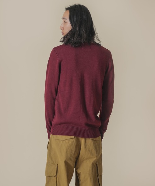 【 Healthknit / ヘルスニット 】アクリル クルーネック ニット セーター 8323 SIP･･（ニット/セーター）｜Healthknit（ヘルスニット） dadidaworld.com