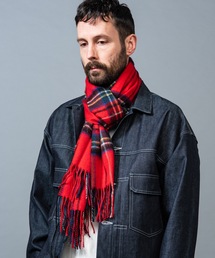 MR.OLIVE | 【直営限定/ユニセックス】カシミア タータンチェック柄ストール(ストール/ショール)