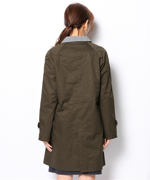 Kastane（カスタネ）の「【Kastane】取外しステンカラーコート（ステンカラーコート・レディース・ベージュ/ネイビー/ダークブラウン・FREE）」の9枚目の写真