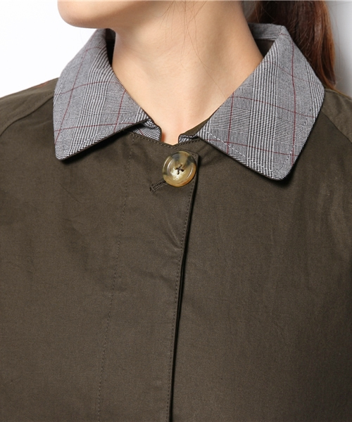 Kastane（カスタネ）の「【Kastane】取外しステンカラーコート（ステンカラーコート・レディース・ベージュ/ネイビー/ダークブラウン・FREE）」の11枚目の写真