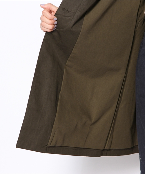 Kastane（カスタネ）の「【Kastane】取外しステンカラーコート（ステンカラーコート・レディース・ベージュ/ネイビー/ダークブラウン・FREE）」の17枚目の写真