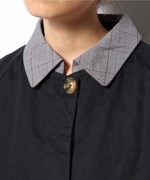 Kastane（カスタネ）の「【Kastane】取外しステンカラーコート（ステンカラーコート・レディース・ベージュ/ネイビー/ダークブラウン・FREE）」の19枚目の写真