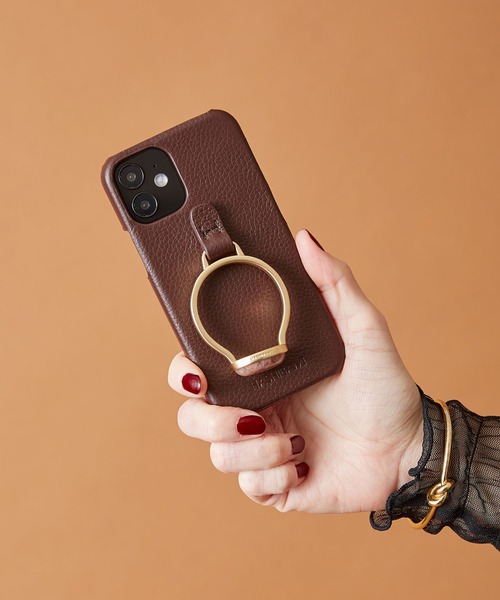 Hashibami 天然石リング Iphoneケース Iphone 12mini用 スマホケース カバー Hashibami ハシバミ のファッション通販 Zozotown